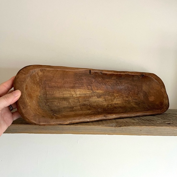 Rustic Wooden Bowl - Picture 5 of 6